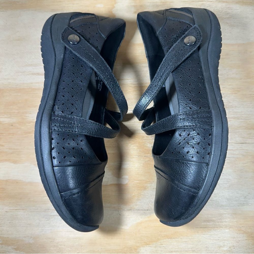 Earth Kara Newton Black Leather Mary Jane Shoes Women’s Size 6.5 - Picture 3 of 8